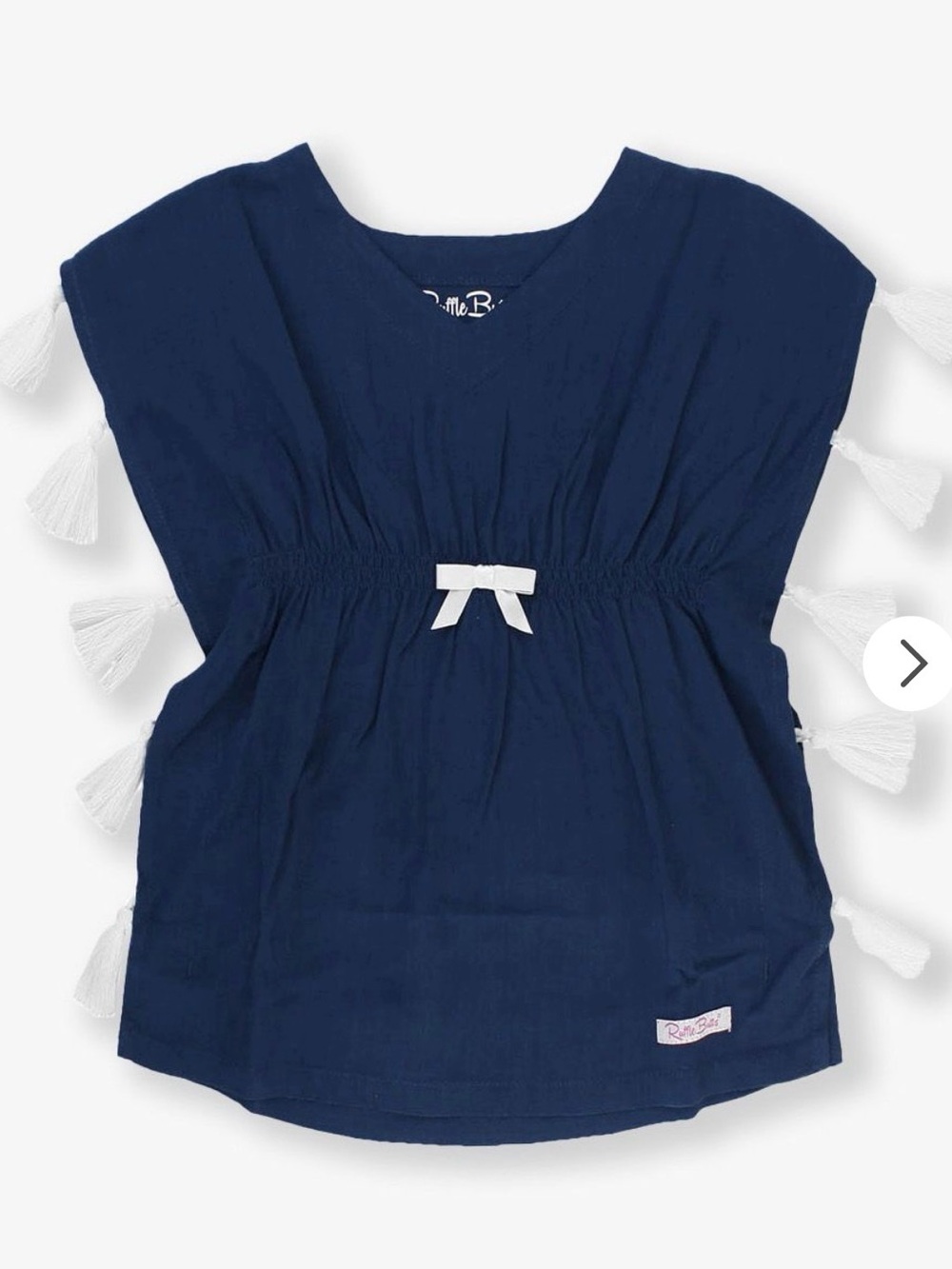 Ruffle Butts Tassel Kaftan Cover-Up